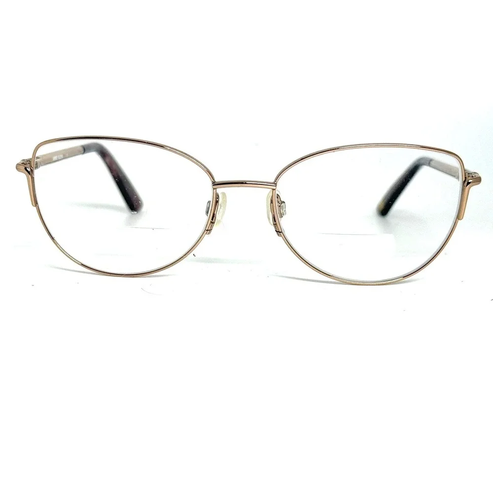 Anne Klein AK5085 Rose Gold Cat Eye Eyeglass Frames 51-16-135